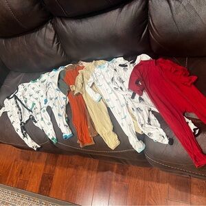 8 pairs of Kyte Baby Sleepers